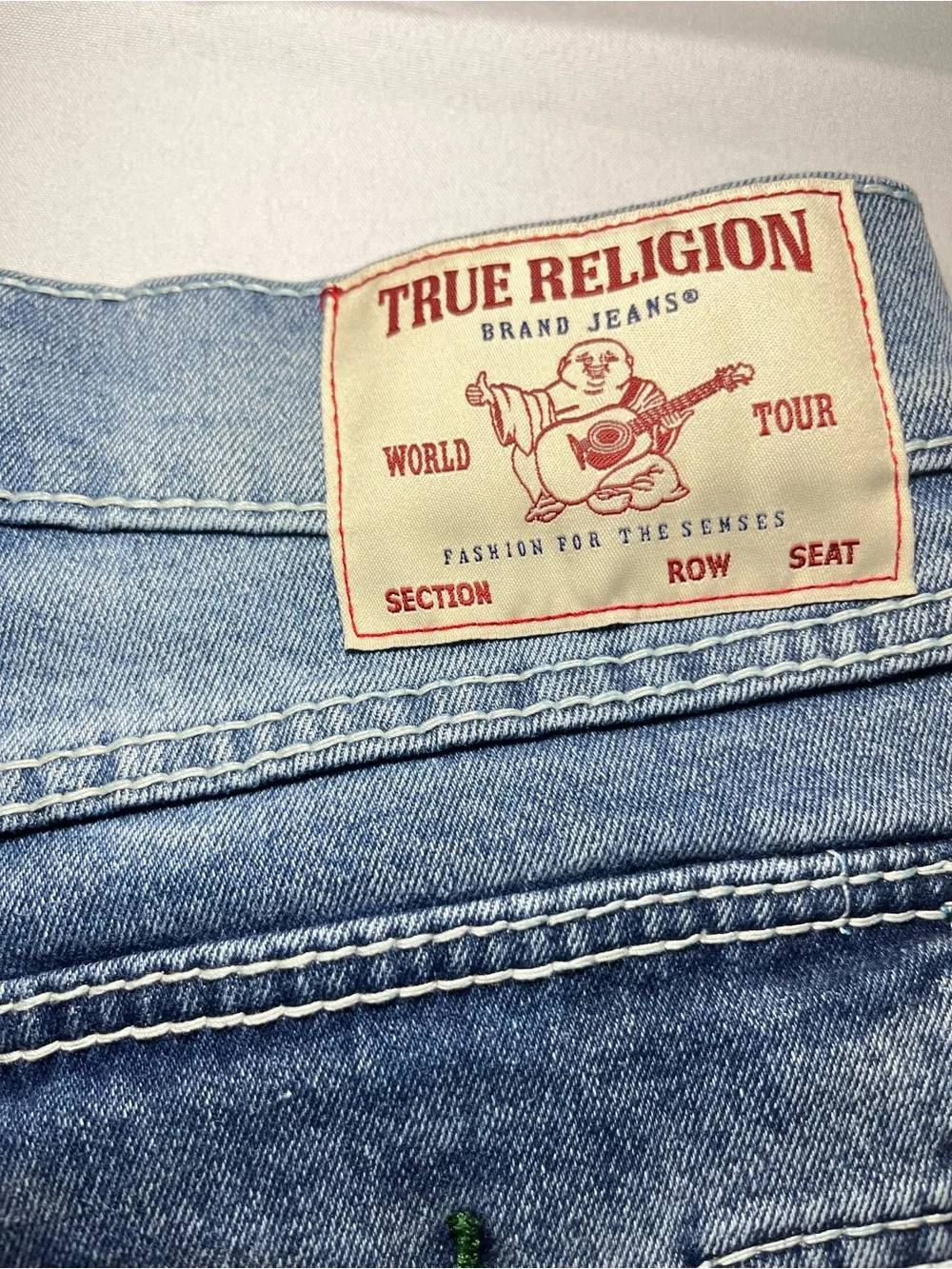 True Religion Ricky Big T Flap Straight Jeans Men’s 31x34 – NWT